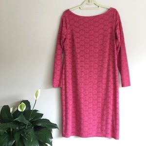 Ingrid and Isabel pink flower maternity dress